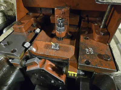 1973 National Machinery .420" Double Stroke Roller Header, Ser. 32925; Cutoff Diameter: .420",