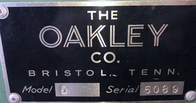 USED OAKLEY D LEVER-STROKE SANDER