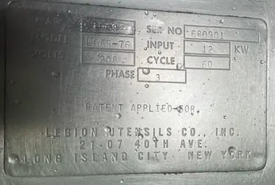 LegionTilting Electrical Skillet
