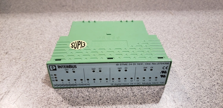 New | in-Stock PHOENIX CONTACT IB STME 24 DI 16/4 PLC Input & Output Alabama US | Transamerican Equipment Company #711841