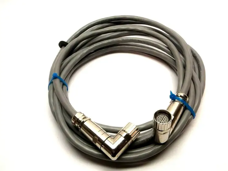 Used Carol 20 Foot PLC Cable 19 Pin Angled Connector Misc Electrical & Power Parts Michigan US | Maverick Industrial Sales #1410793