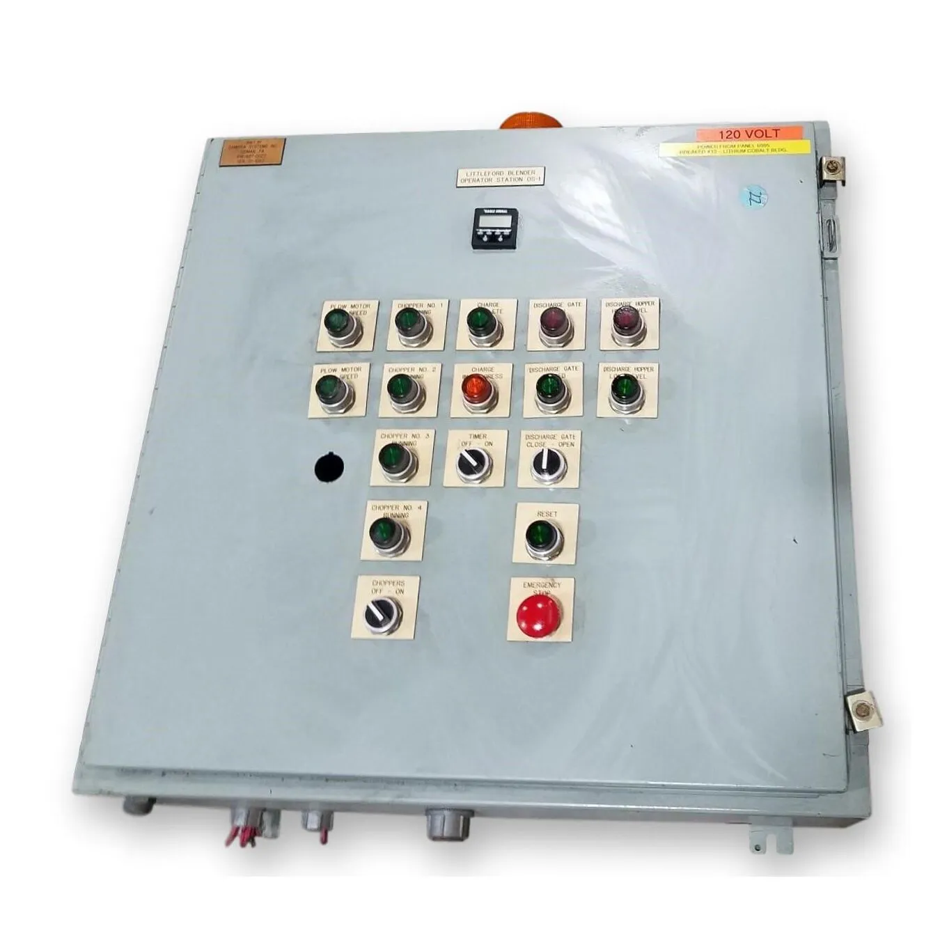 Used Hoffman Electrical Enclosure Type 12 13
