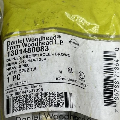 NEW Woodhead 1301480083