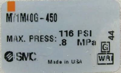 NEW SMC MY1M40G-450 RODLESS SLIDE MY1M40G450