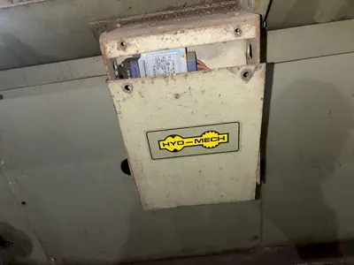 18" X 27" HYDMECH MODEL #S-25A AUTOMATIC HORIZONTAL MITER SAW WITH NESTING: STOCK #23698