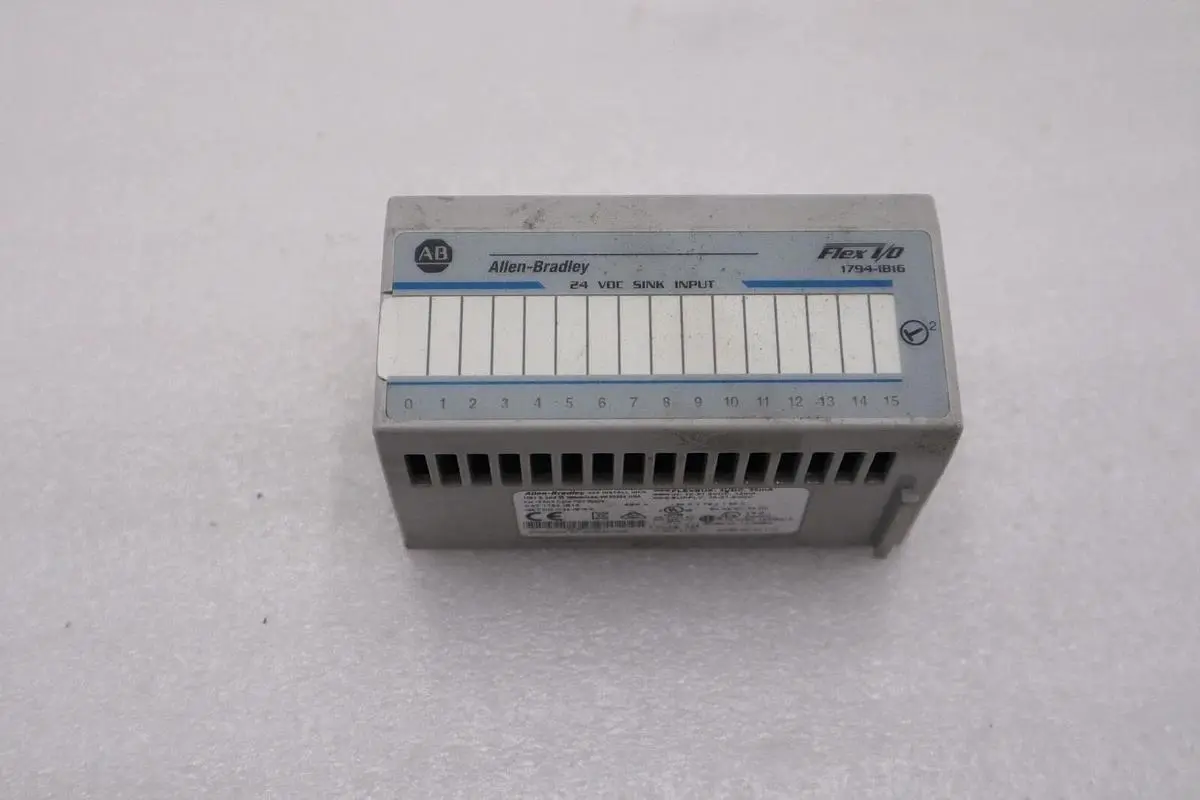 LOT OF 2 - Allen-Bradley 1794-IB16 Ser. A Flex I/O Input Module STOCK H135A