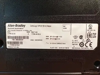 Used 2017 ALLEN-BRADLEY 1756-IA16 Misc Electrical & Power Parts British Columbia CA | Lenmark #1439574
