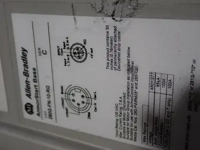 USED ALLENBRADLEY 284GFVD4P0D10RRGCBGDB1EMI