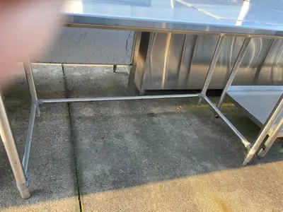Used John Boos Used 60" John Boos Stainless Steel Table - SS162 Food Prep Tables Illinois US | Falcon Restaurant Supply #1375953