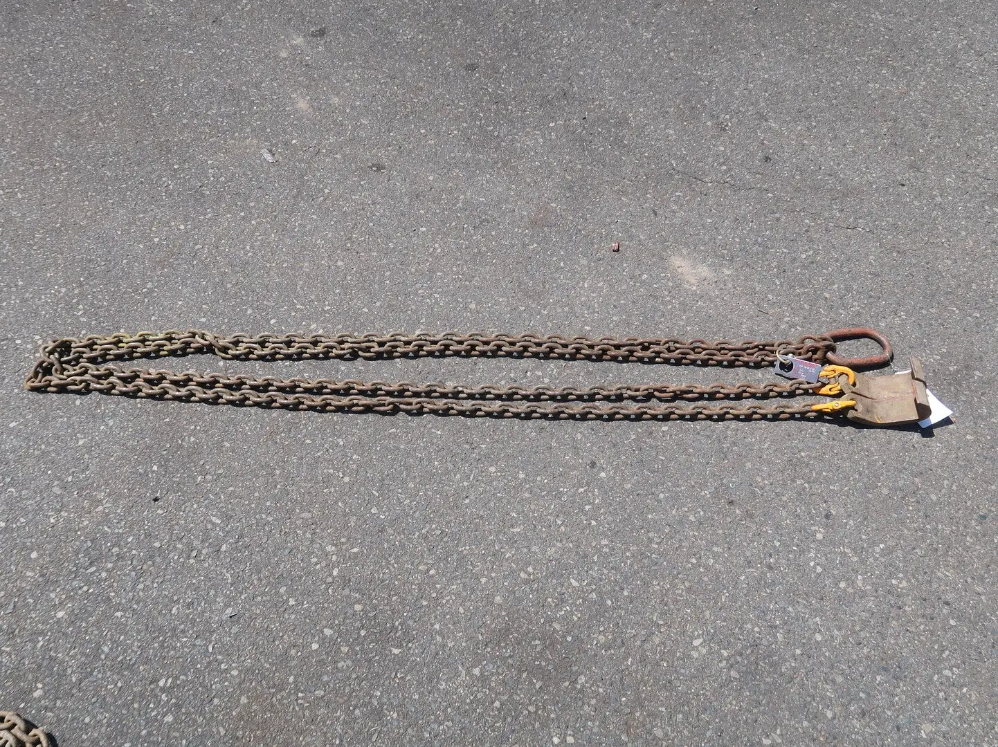 Double Leg Rigging Chain w/ Plate Lifters