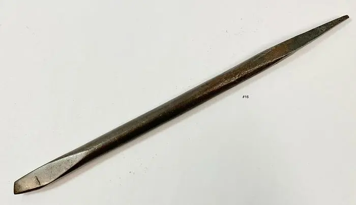 Metal Spinning Tool Angled Flattened Tip End  9 1/2" x 1/2" (101255)