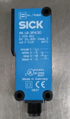 SICK WL-183P430 Reflective Photoelectric Sensor Loc5C24