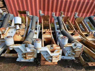8ft. Conveyor V-Return Idler - Bracket Only