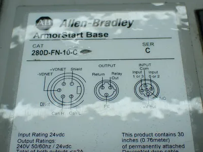 USED ALLENBRADLEY 280DFN10C