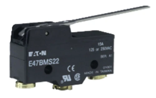 Eaton E47BMS22 Precision Limit Switch, Straight Lever, SPDT Form C [New]