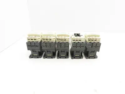 Schneider Electric LC1D09 Contactor 120V Coil 3 Pole Lot of 5