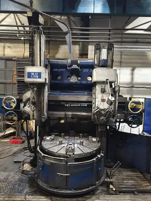Used TOS HULÍN SK 12 Vertical Boring Mills (incld VTL) SK | F.M.T. Group s.r.o. #1246058