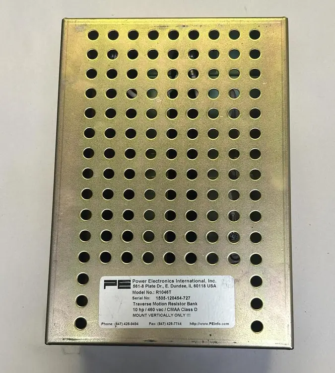 Used POWER ELECTRONICS R1046T Miscellaneous Equipment (Electrical & Power) | Surplus Asset Holdings #1198024