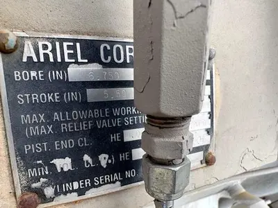 Ariel 6.75” x 5.50" Stroke JGD 2400# Cylinder SN: C-45160