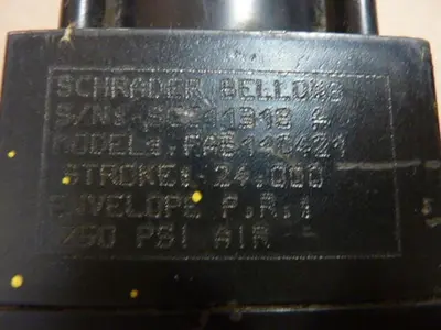 USED SCHRADER BELLOWS FAB110421