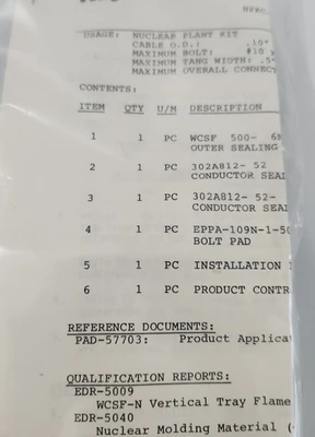 NEW Raychem NPKC-4-62A