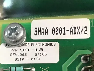 USED VELLINGE ELECTRONICS 3HAA0001-ADX/2