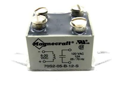 NEW SCHNEIDER ELECTRIC 70S2-05-B-12-S RELAY 70S205B12S