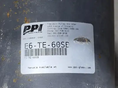 Used PPI E6-TE-60SB Conveyors British Columbia CA | Lenmark #1426362