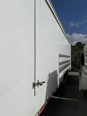 2015 Forest River 49ft Enclosed Car Carrier Trailer