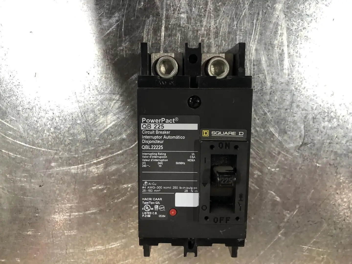 USED SQUARE D QBL22225