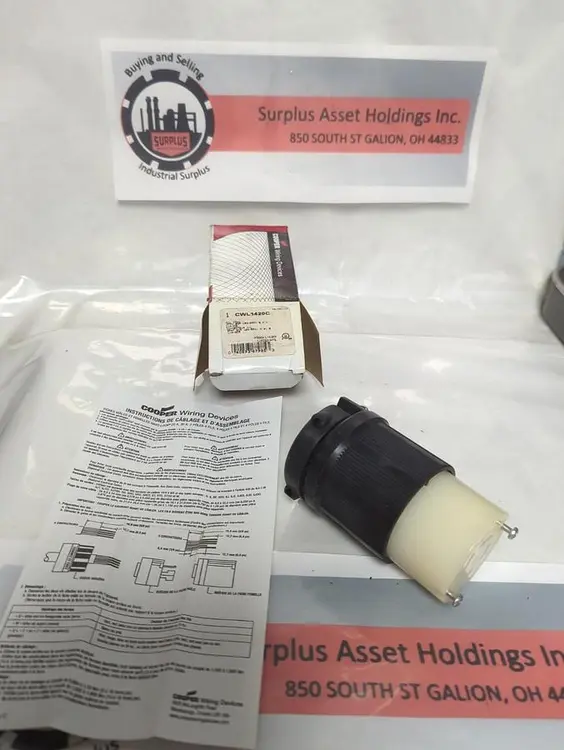 New | in-Stock COOPER CWL1420C Miscellaneous Equipment (Electrical & Power) Ohio US | Surplus Asset Holdings #1460361