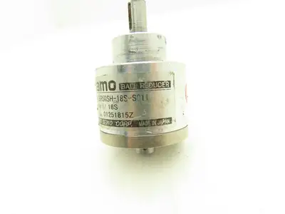 Kamo Seiko BR50SH-18S-S011 Inline Ball Gearbox Reducer 18:1 6mm In 10mm Out