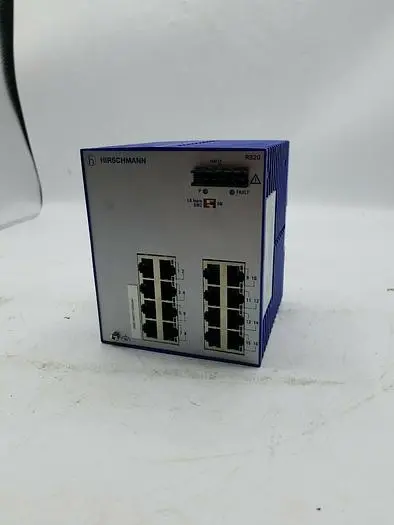 Used HIRSCHMANN HIRSCHMANN RS20 Network Switches Michigan US | ND Industrial Surplus #1226969