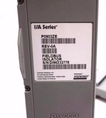 2 NEW FOXBORO P0903ZE FIELDBUS ISOLATOR REV. 0A
