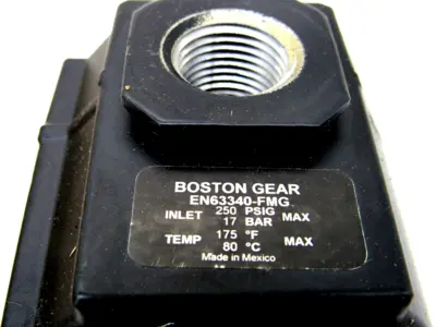 NEW BOSTON GEAR EN63340-FMG REGULATOR STD 1/2 MICRO-LUB EN63340FMG
