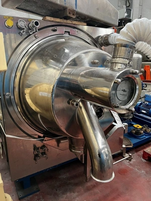 Krauss-Maffei HZ 630 PH gastight peeler centrifuge, Hastelloy C22.