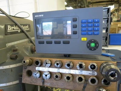Bridgeport Series 1 2hp 9×48″ Milling Machine w/ DRO, X,Y, & Knee Feeds