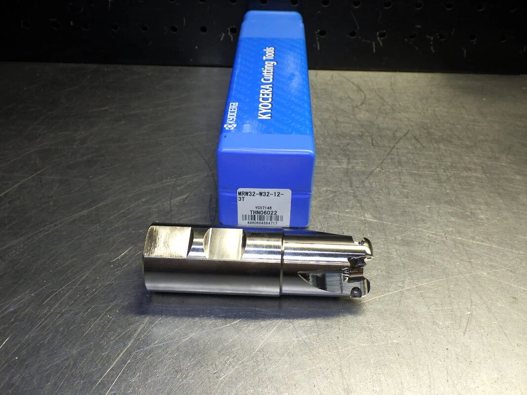 Kyocera 32mm Coolant Thru 3 Flute Indexable Endmill MRW32-W32-12-3T (LOC3531)