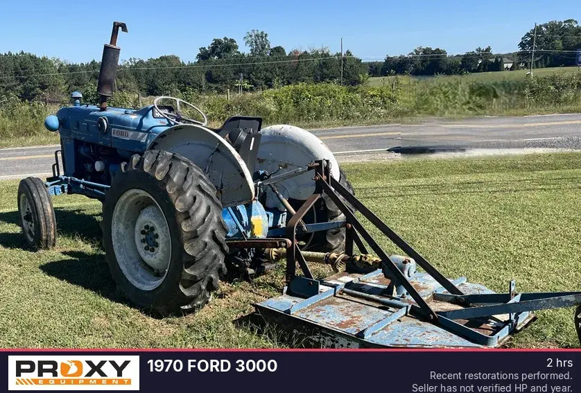 Used 1970 FORD 3000 Tractors & Trailers North Carolina US | Proxy Equipment #1379416