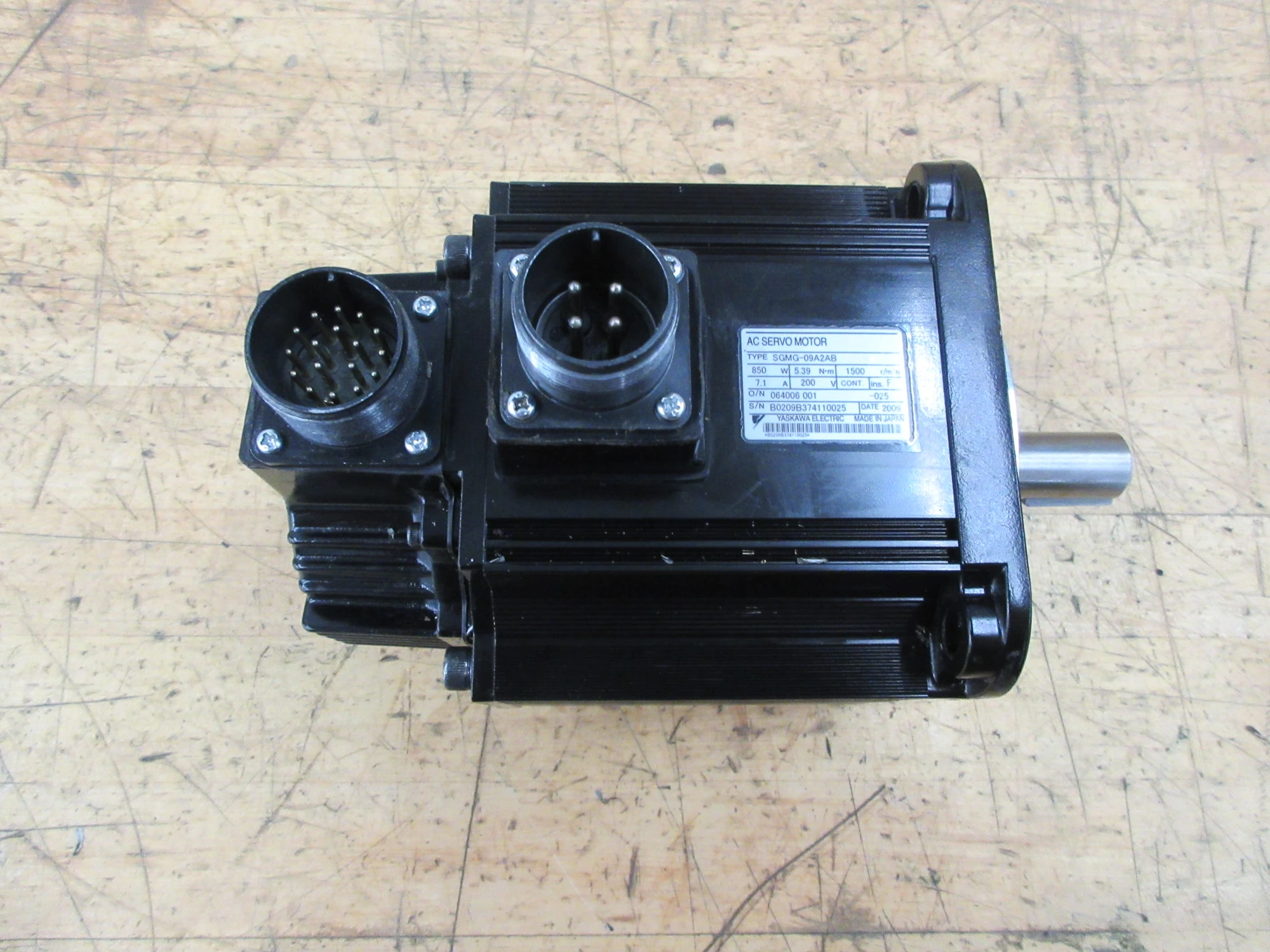 USED 2009 USED HAAS PARTS AND TOOLING SIGMA-1 09 (SHORT) #93-0346