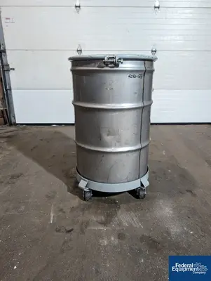 N/A 55 Gal Stainless Steel Drum