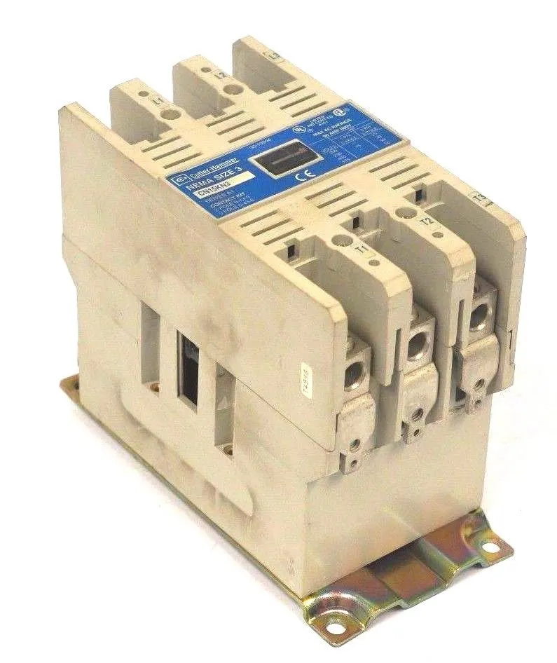 USED CUTLER HAMMER CN15KN3 CONTACTOR SIZE 3, SER. A1, 90A, 600V