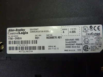 USED ALLEN BRADLEY 1756-DNB SER A