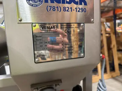 New | in-Stock 2020 VEMAG FM 250 Patty Forming Machines Illinois US | M&M Equipment Corp. #1385656