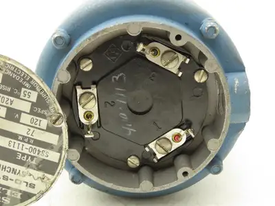 Superior Electric SS400-1113 Slo-Syn Synchronous AC Stepper Motor 120V 1PH 72RPM