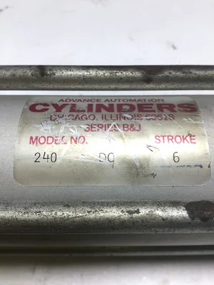 Advance Automation 240 Pneumatic Cylinder 6 Stroke