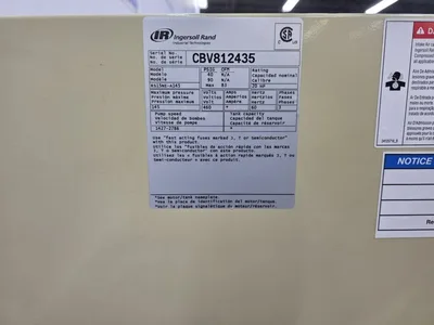 Used INGERSOLL RAND RS15NE-A145 Rotary Screw & Sliding Vane Air Compressors Georgia US | The Equipment Hub #1505152
