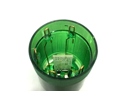 USED SIEMENS CONTINUOUS 50MM STEADY STACKLIGHT ELEMENT GREEN