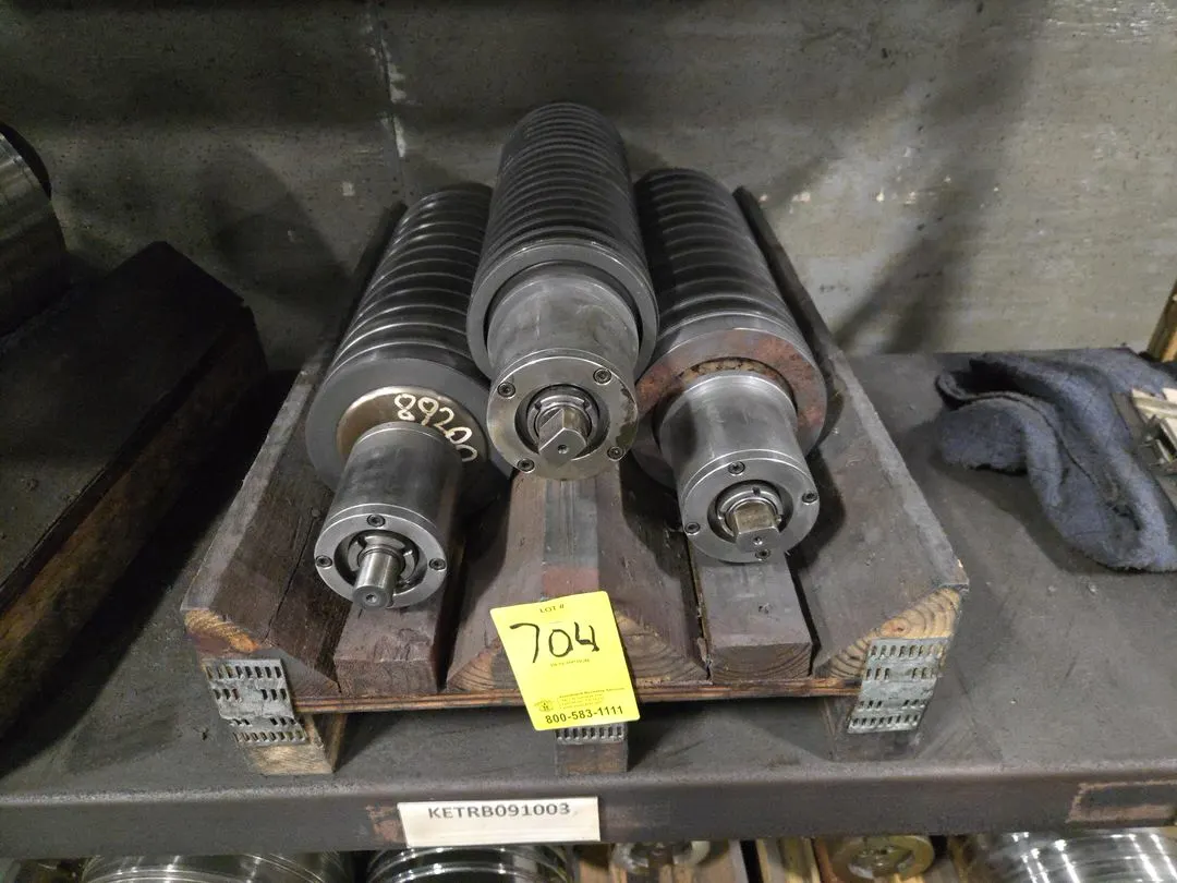 (3) Superfine OD Grind Drum Spindle