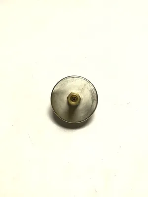 Stainless Steel Gas Burner Head Flame Diffuser Nozzle w/ Brass Thread (Lot of 5)